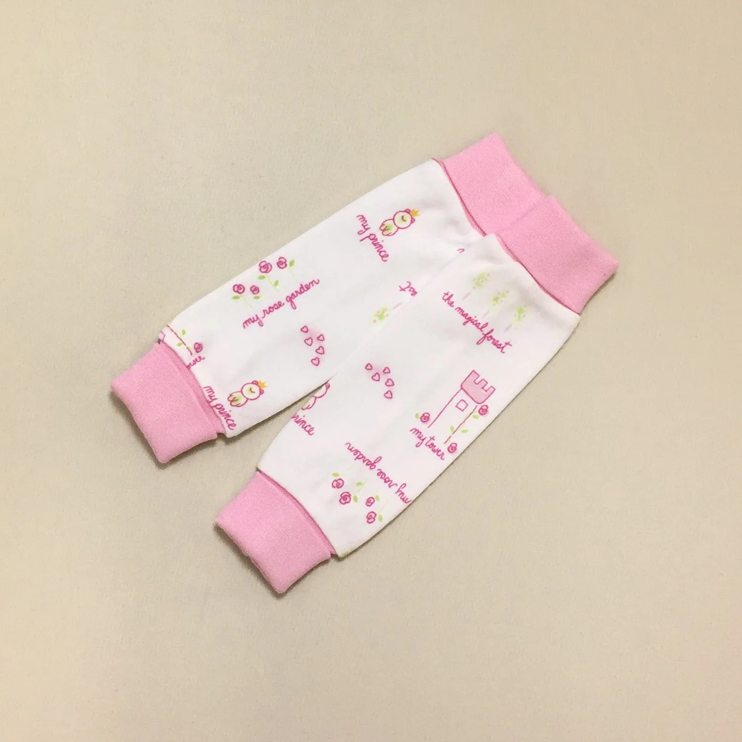 NICU Friendly Leg Warmers Princess Garden