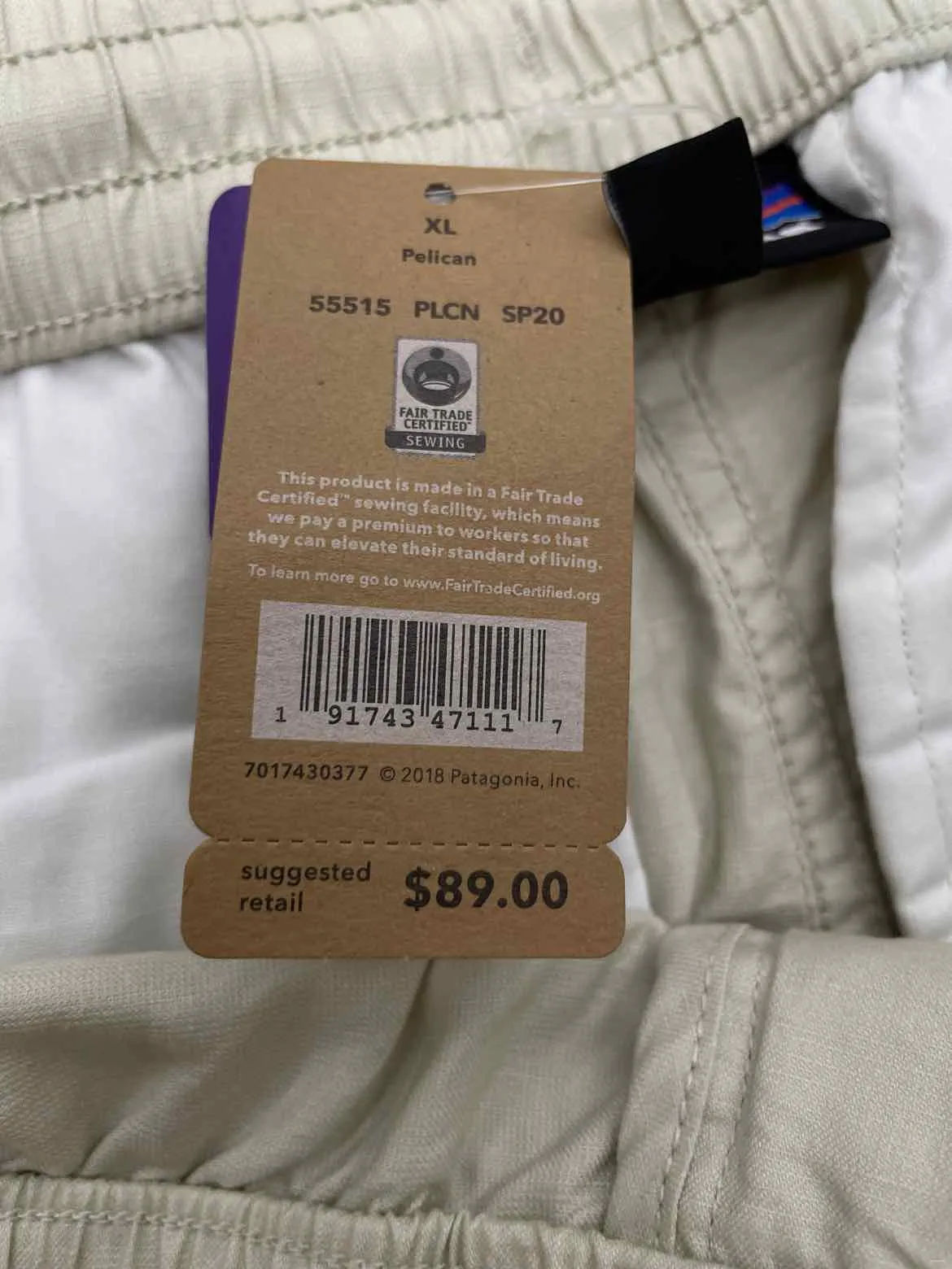 NWT Size Large Patagonia Men's Pants