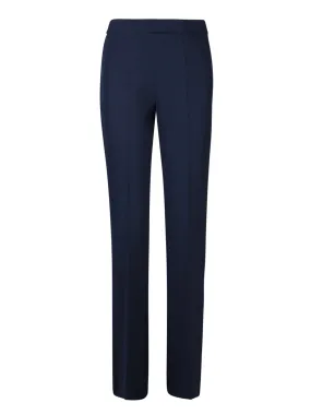 Paola flared trousers blue