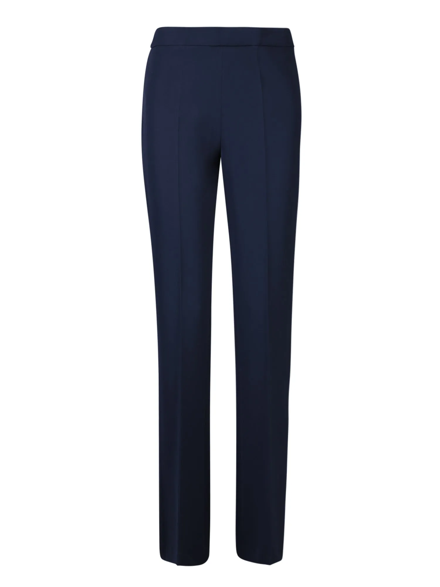 Paola flared trousers blue