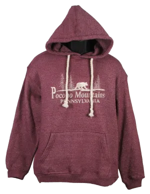 Pocono Mountains Nantucket Pine Bear Hooded Sweatshirt