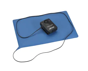 Pressure Sensitive Bed Chair Patient Alarm with Reset Button, 10" x 15" Chair Pad