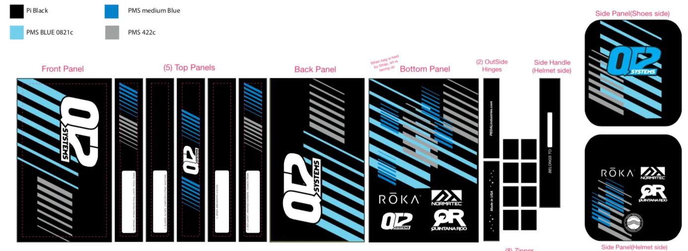 QT2 '19 RACEDAY BAG - ships in about 3 weeks