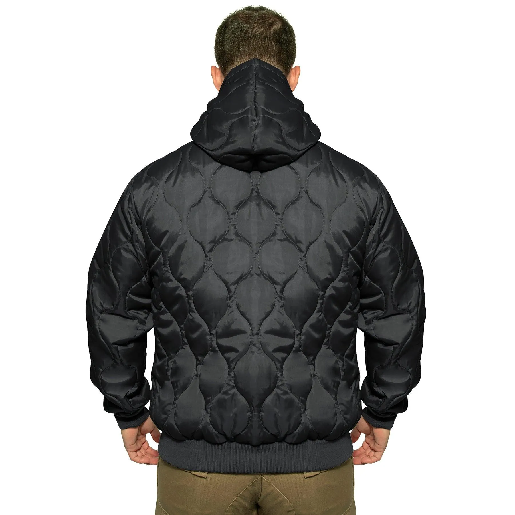 Quilted Woobie Hooded Sweatshirt