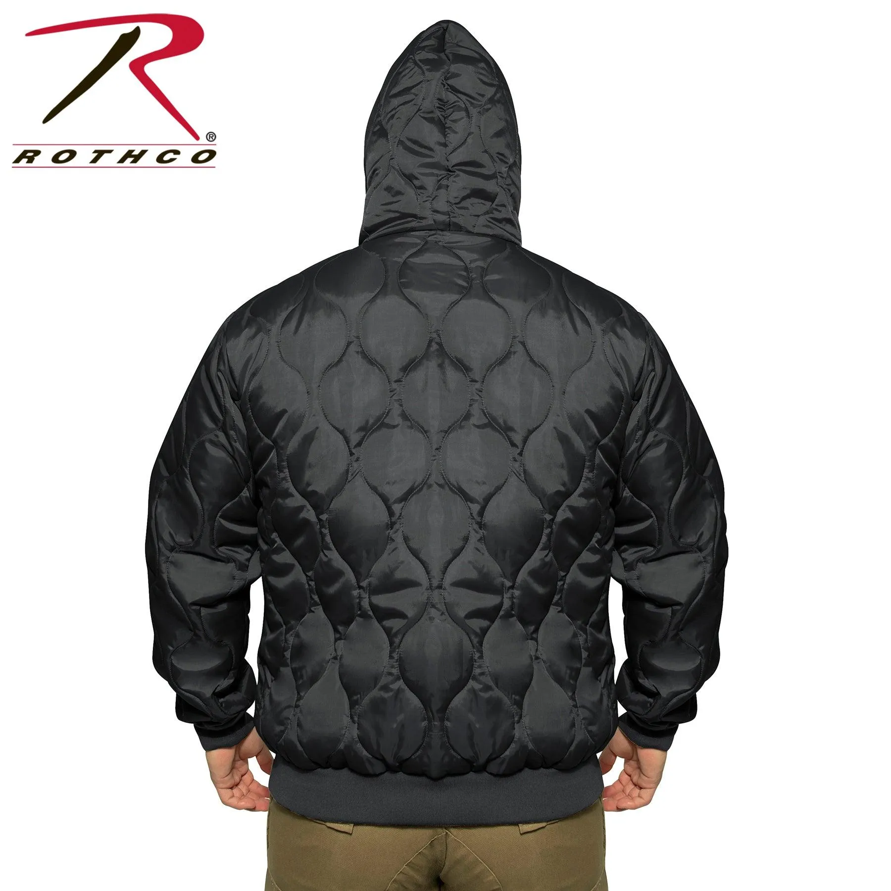 Quilted Woobie Hooded Sweatshirt