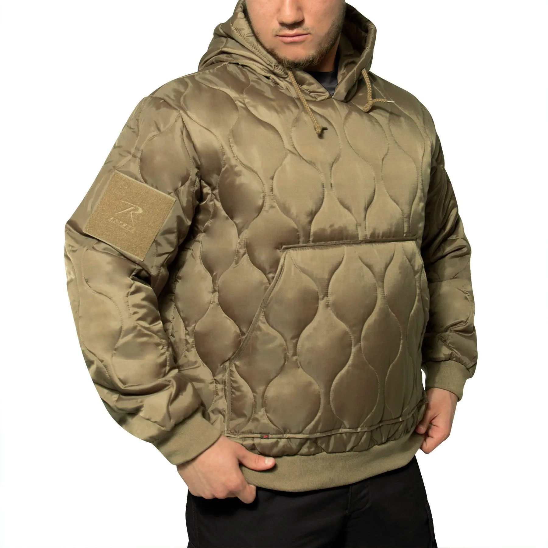 Quilted Woobie Hooded Sweatshirt