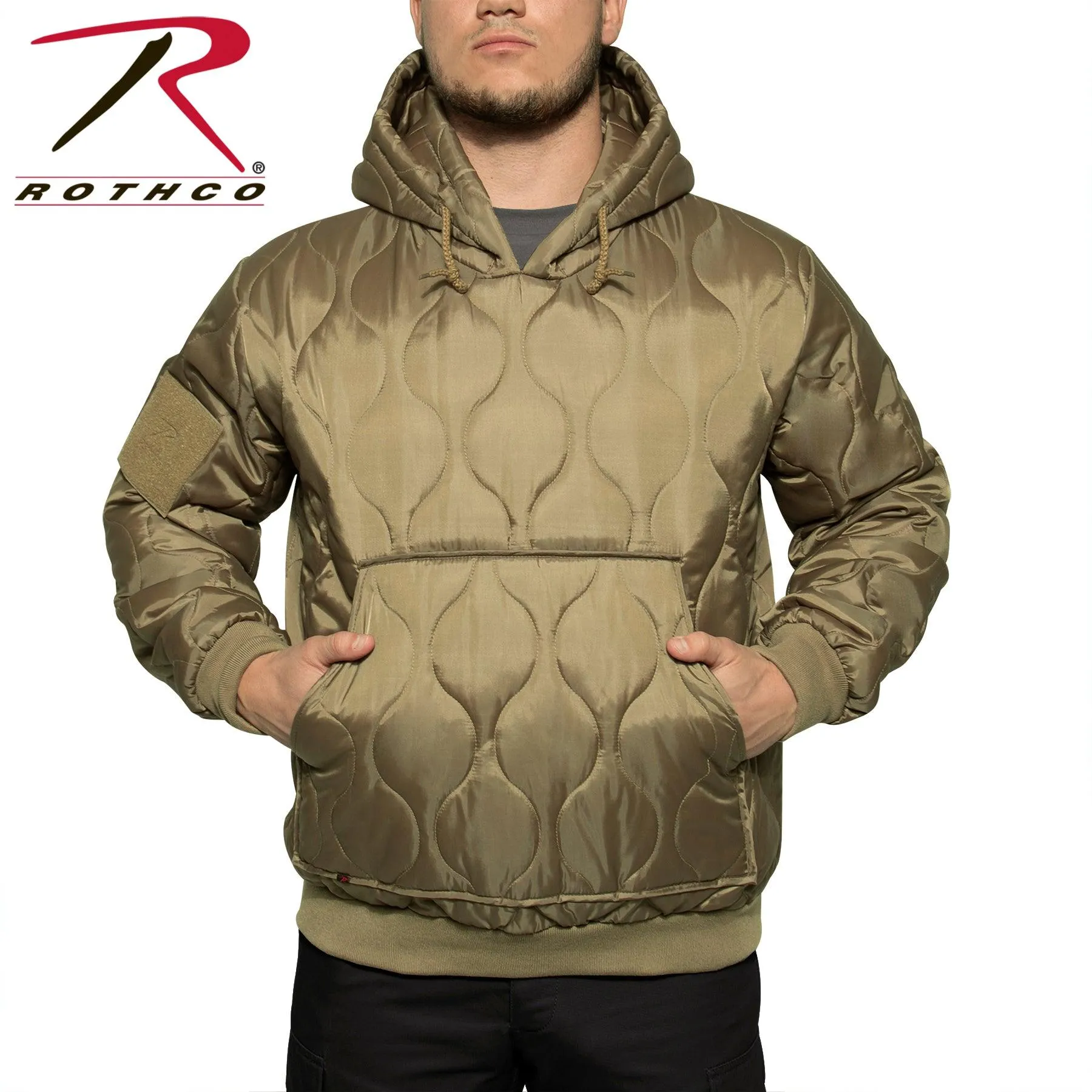 Quilted Woobie Hooded Sweatshirt