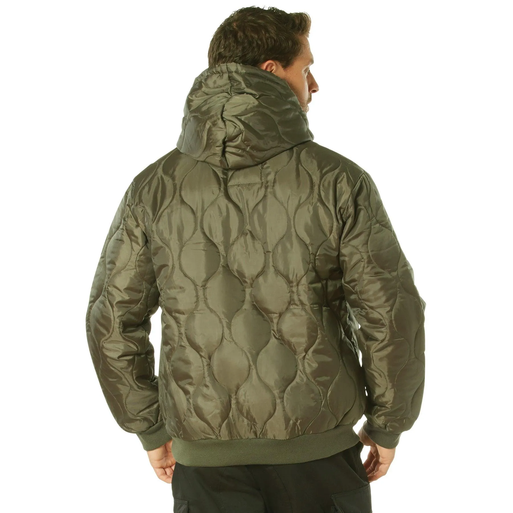 Quilted Woobie Hooded Sweatshirt