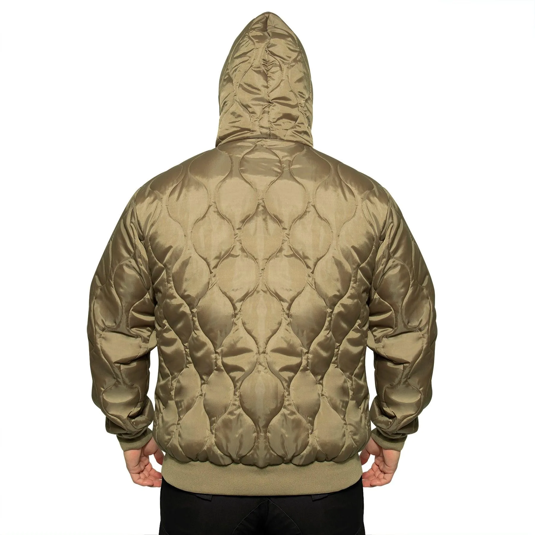 Quilted Woobie Hooded Sweatshirt