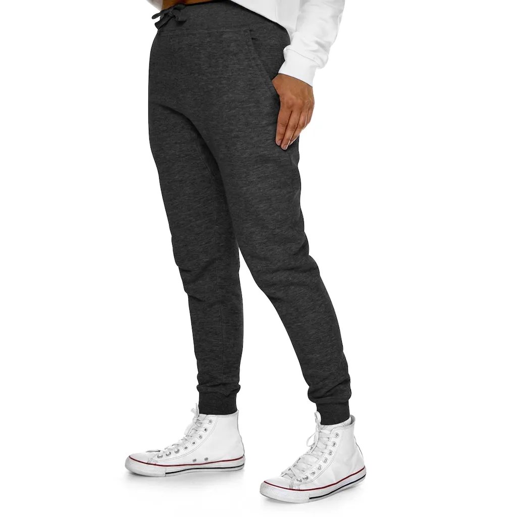 Red Black Fish Premium Fleece Joggers