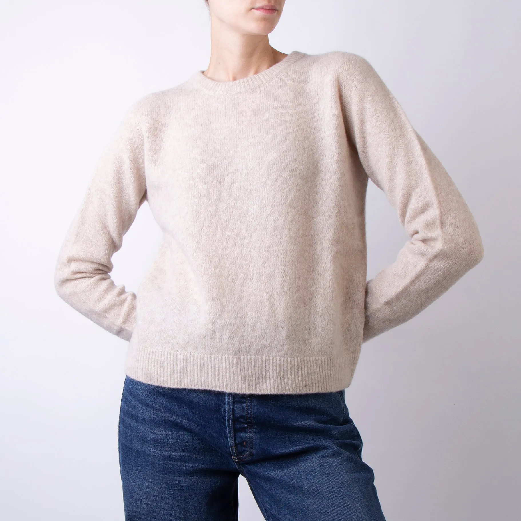 ROBERTO COLLINA SWEATER A01001 03 BEIGE