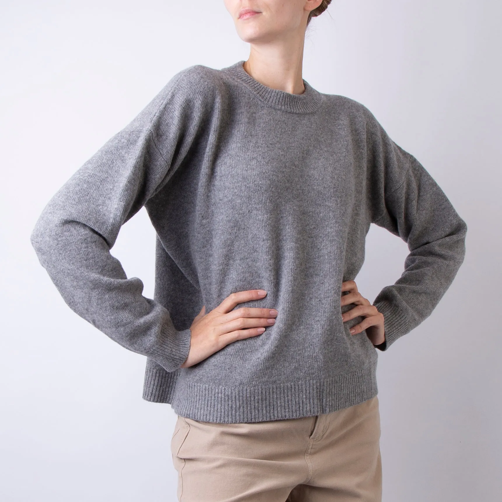 ROBERTO COLLINA SWEATER A40101 18 GREY