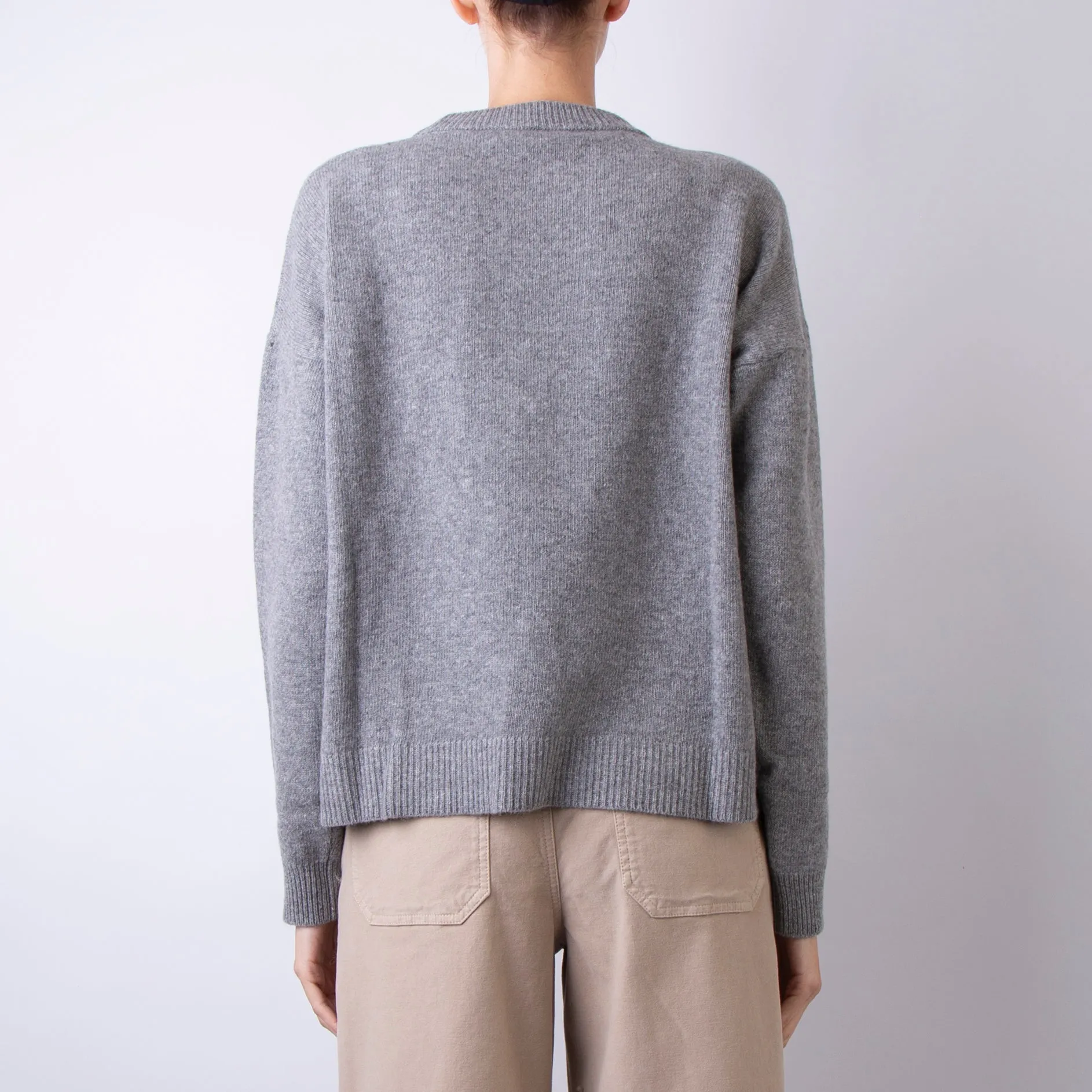 ROBERTO COLLINA SWEATER A40101 18 GREY