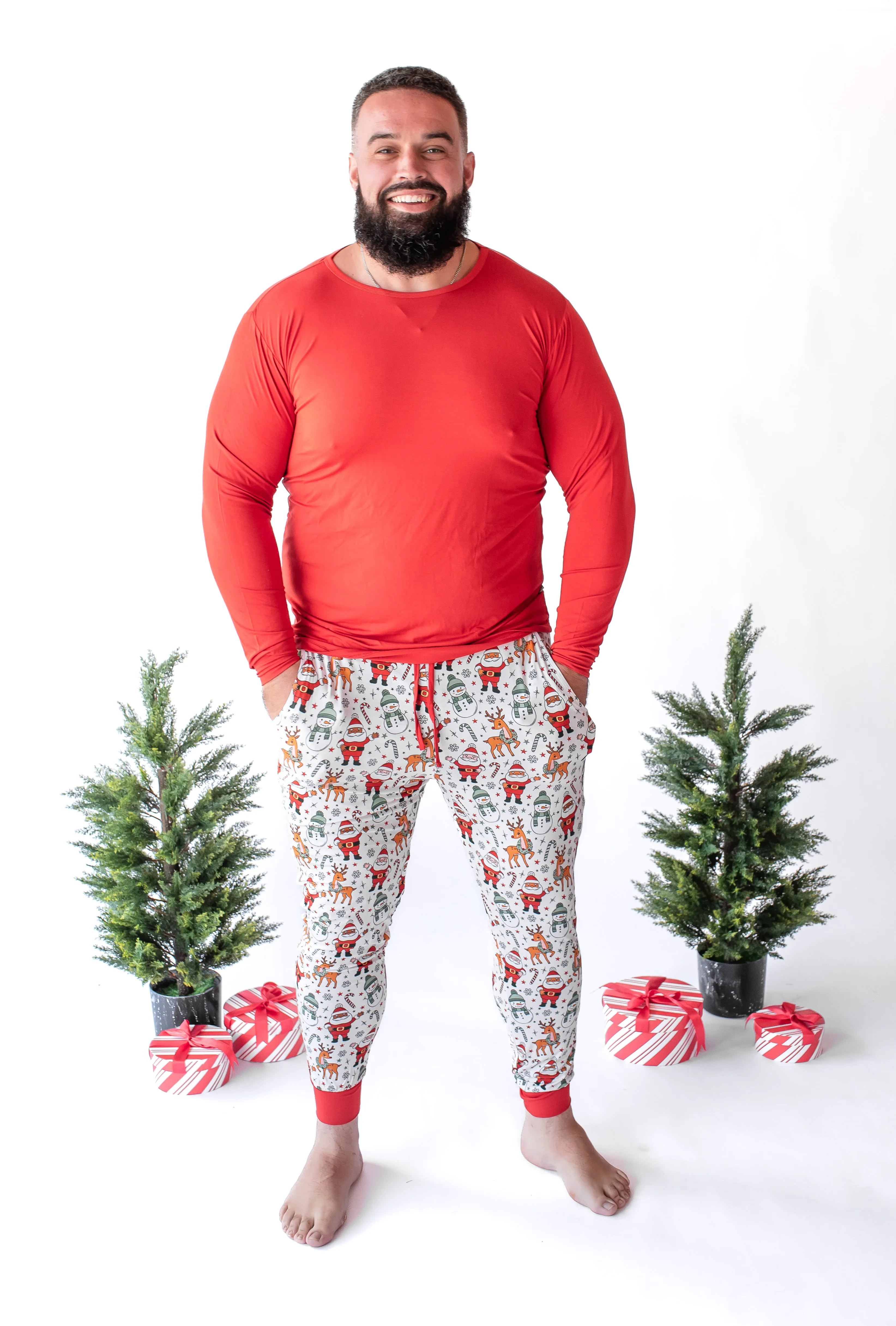 Santa and Friends Men's Joggers