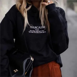 Sarcasm Hoodie