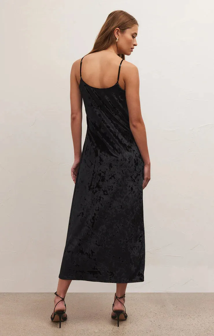 Selina Crushed Velvet Dress