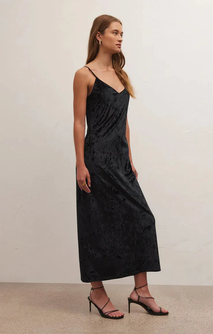 Selina Crushed Velvet Dress