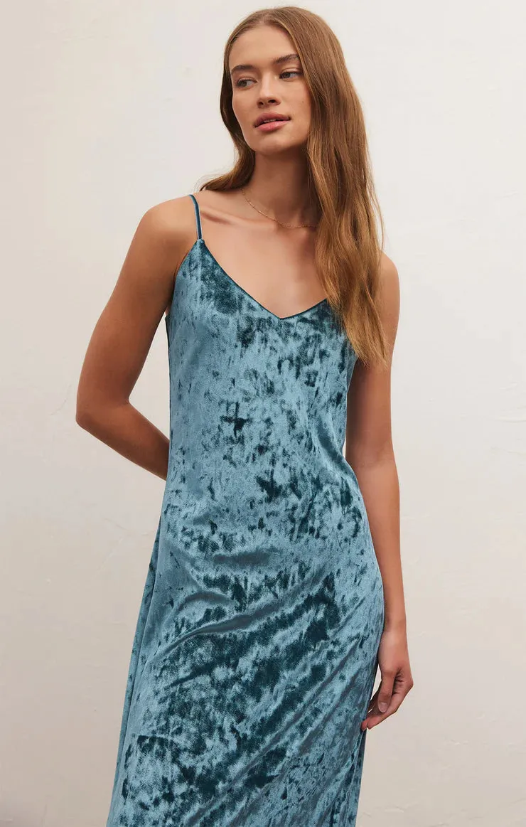 Selina Crushed Velvet Dress