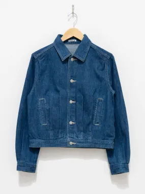 Selvedge Light Denim Blouson - Light Indigo (Women’s)