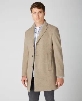 Slim Fit Wool-Rich Tailored Coat