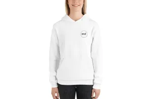 Solé Logo - Womens White Hoodie