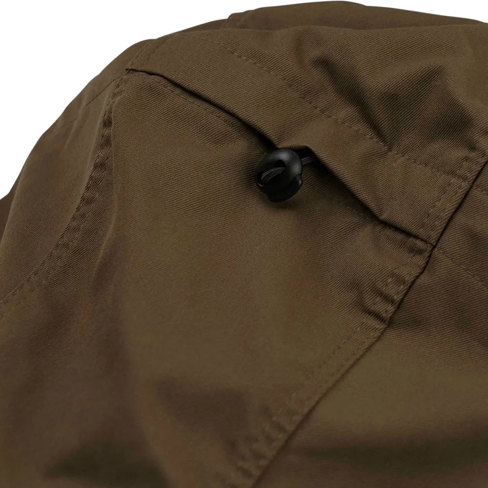 SP LINE HOODED JACKET BROWN