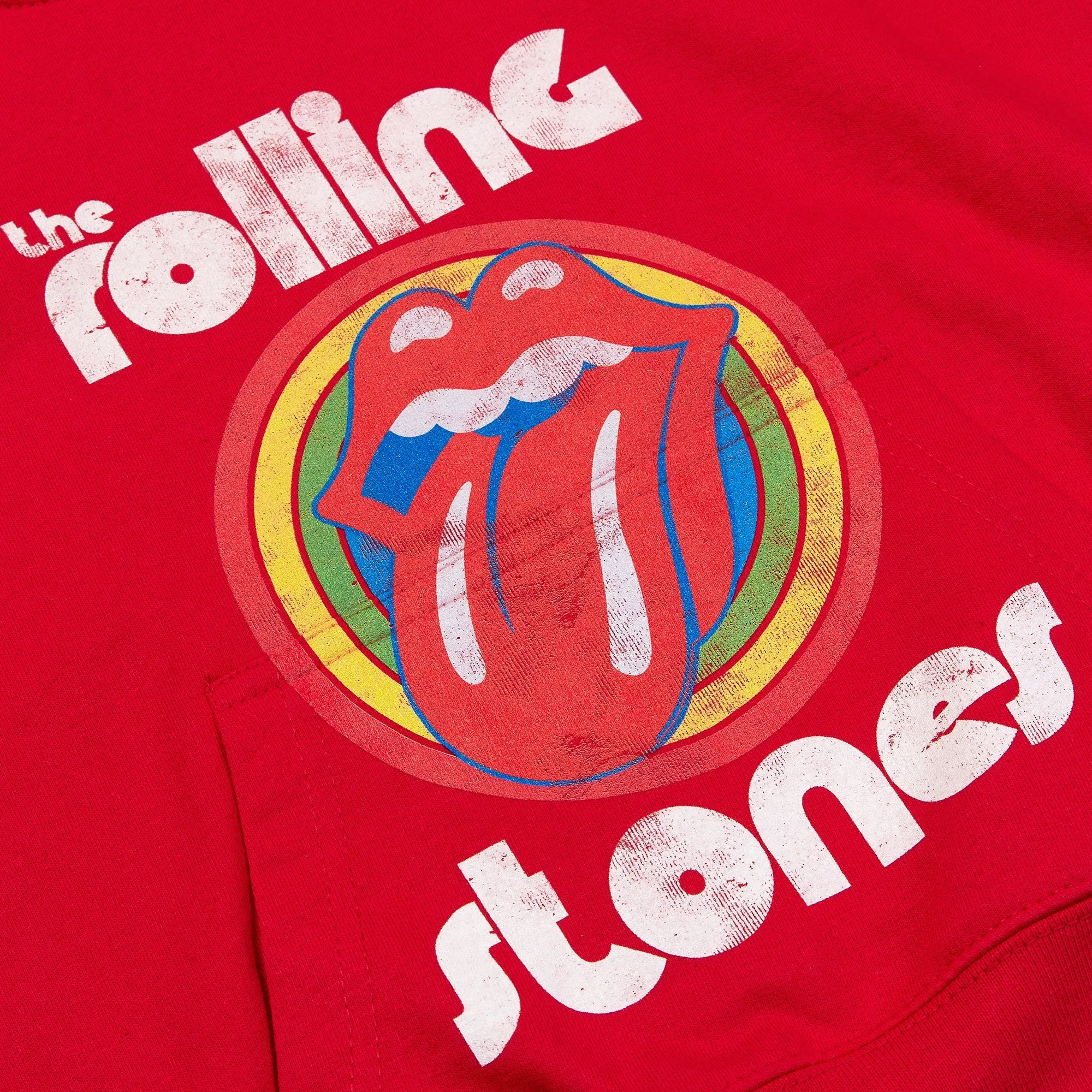 Stones Red Kids Retro Hoodie