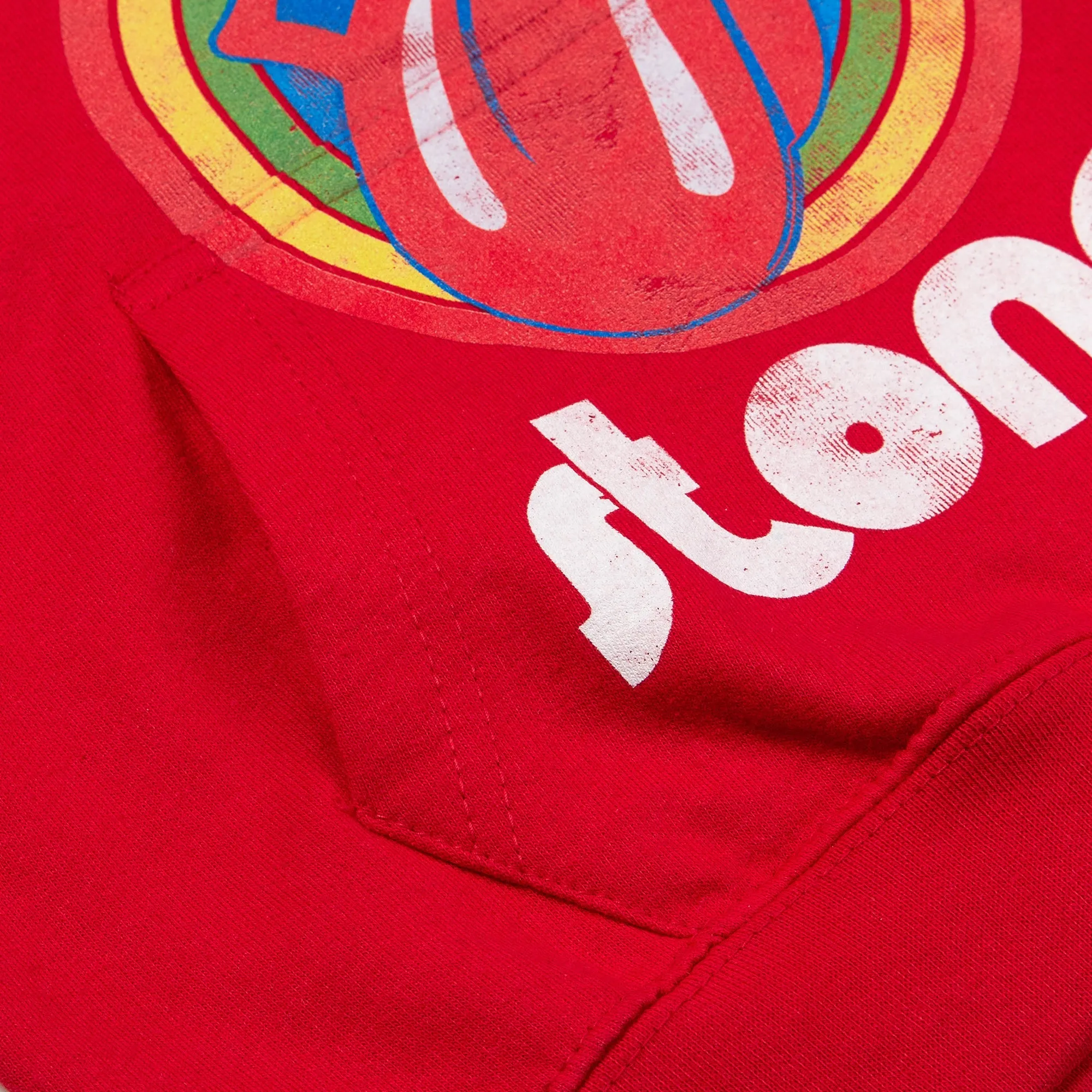 Stones Red Kids Retro Hoodie