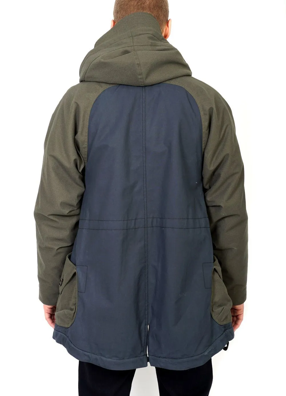 STORM | Hooded Winter Coat | Reflective Green