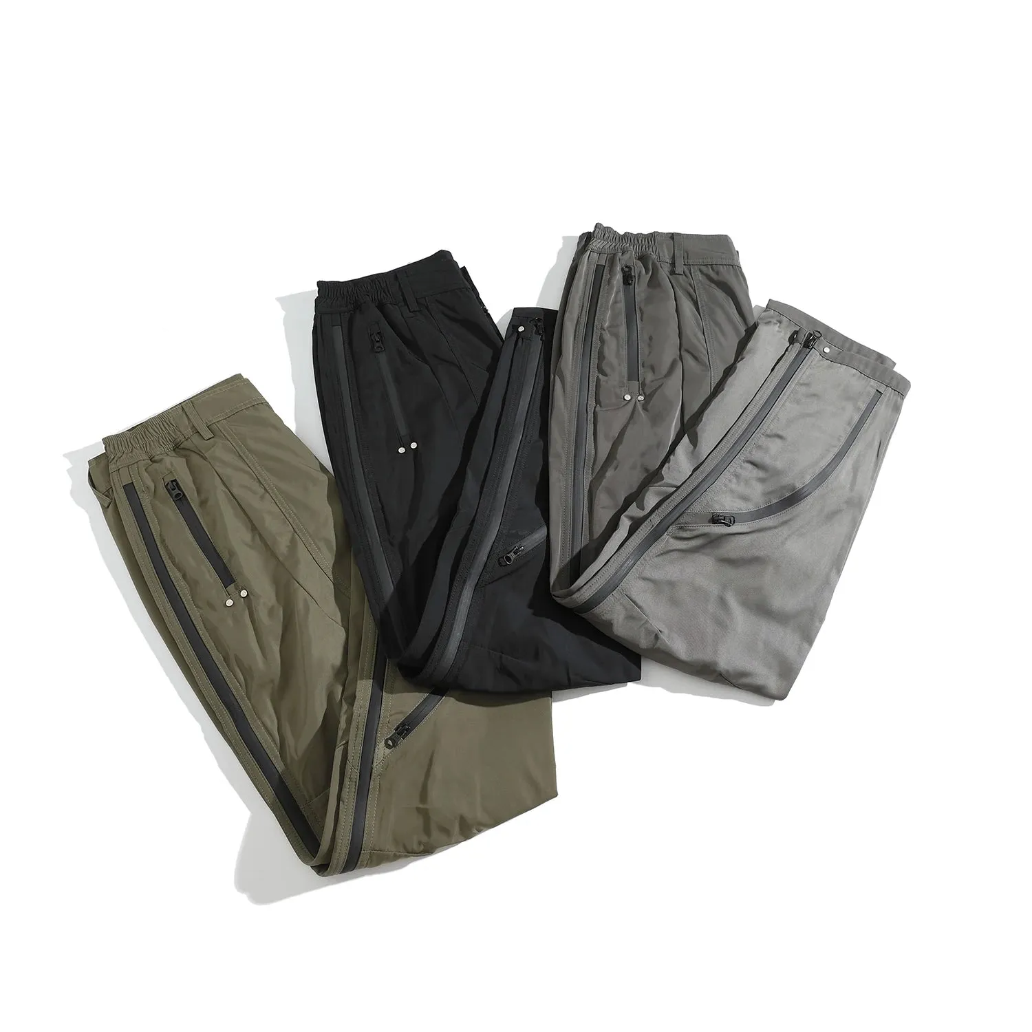 Streetwear Fashion Adjustable Zippers Cargo Pants