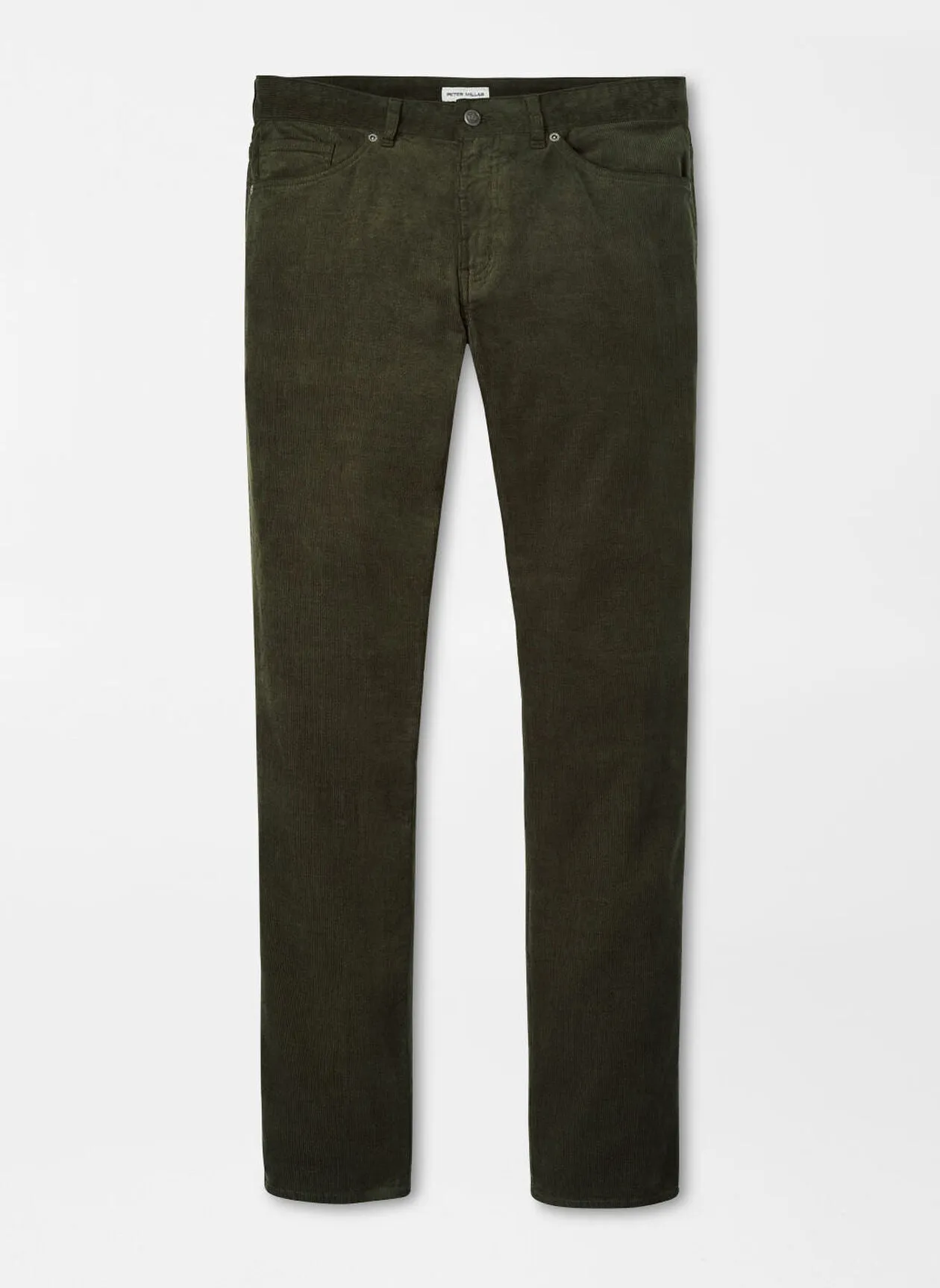 Superior Soft Corduroy Five-Pocket Pant (Dark Olive)