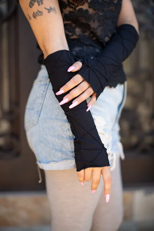 Textured Arm Warmers