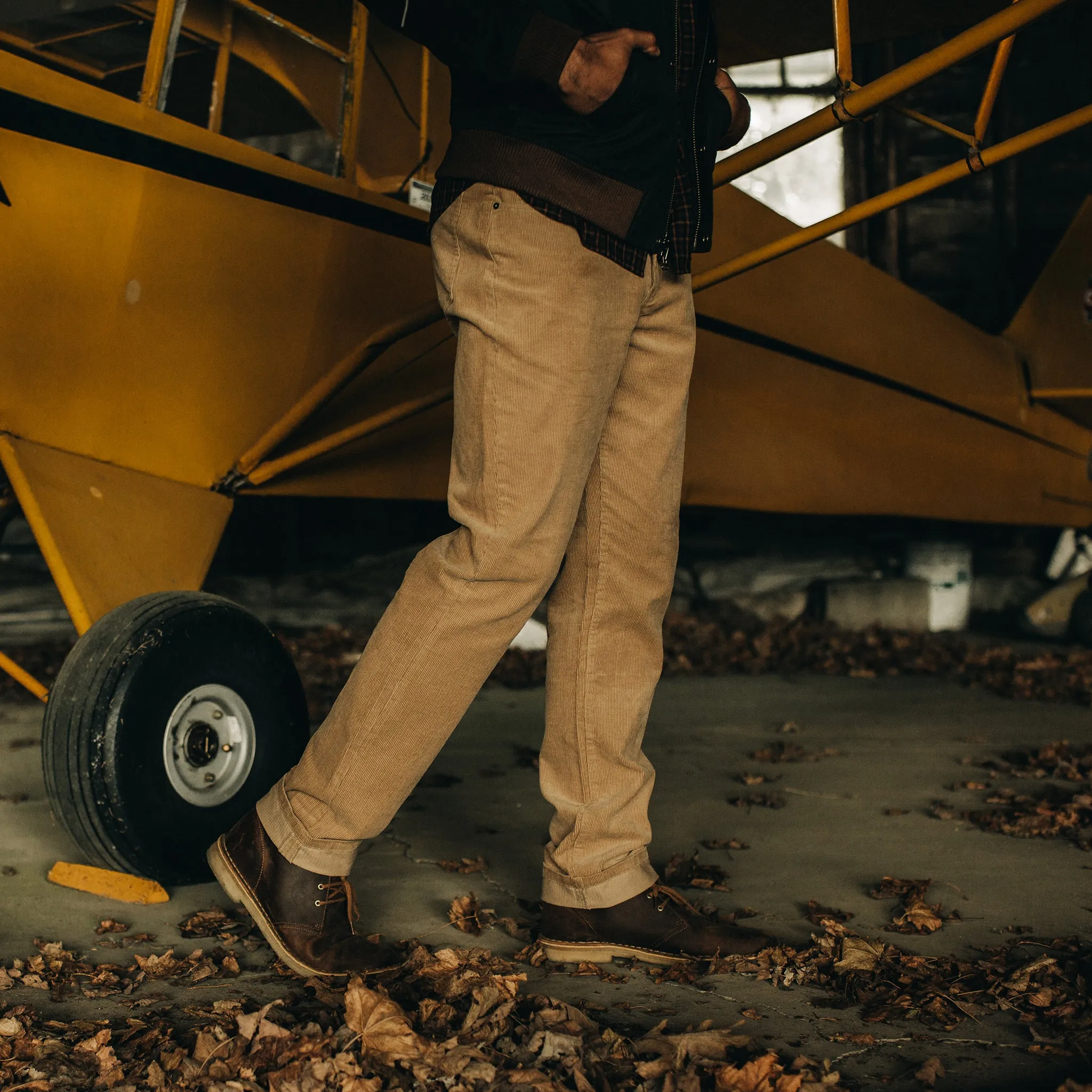 The Democratic All Day Pant in Khaki Cord