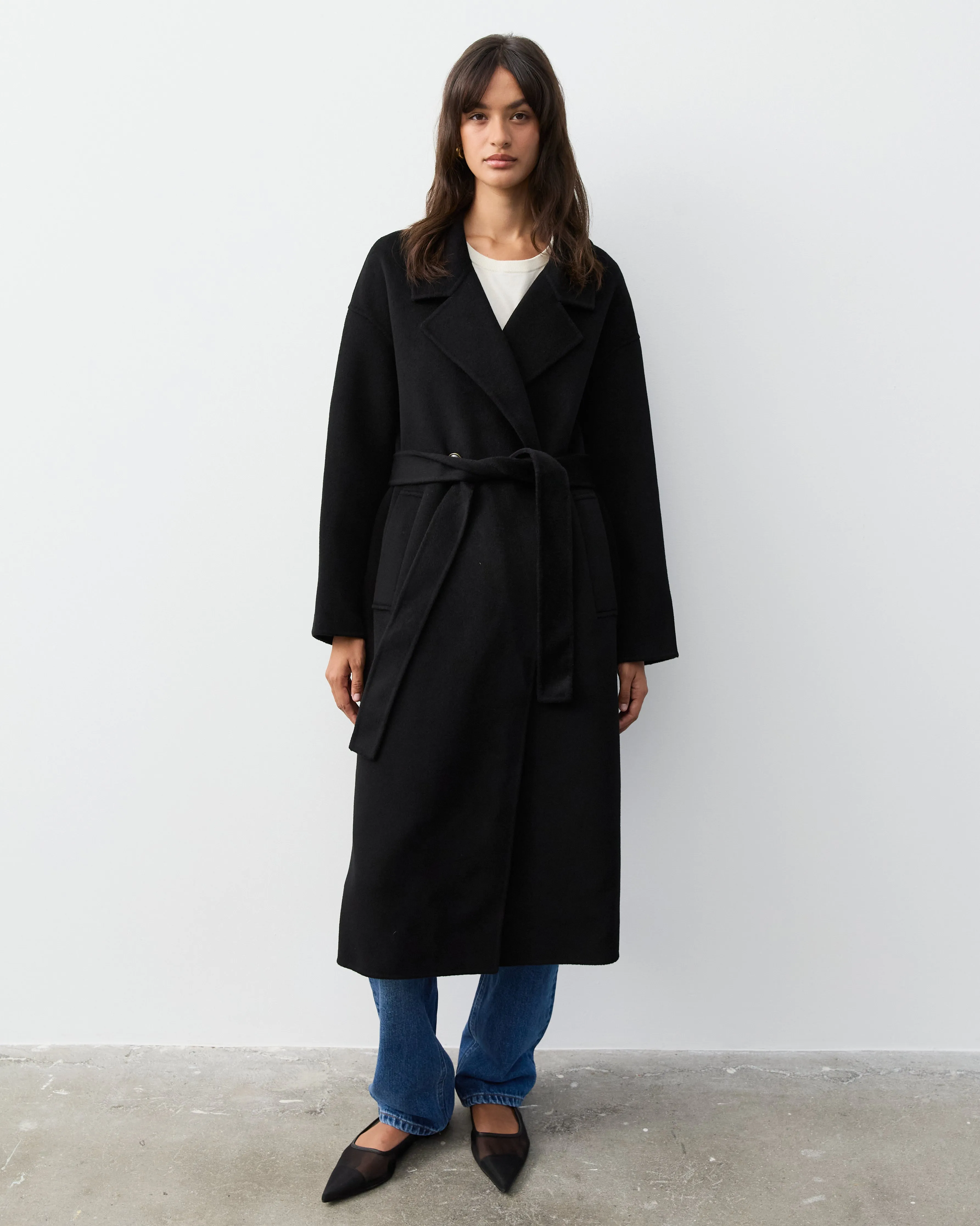 THE LONDON COAT - BLACK