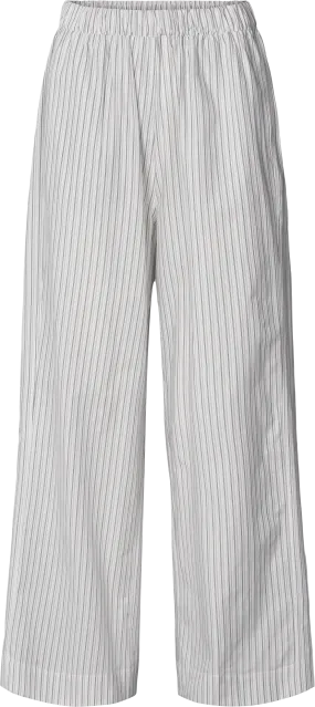 Thilde Pant Cotton Pin stripe - Blue pin stripe