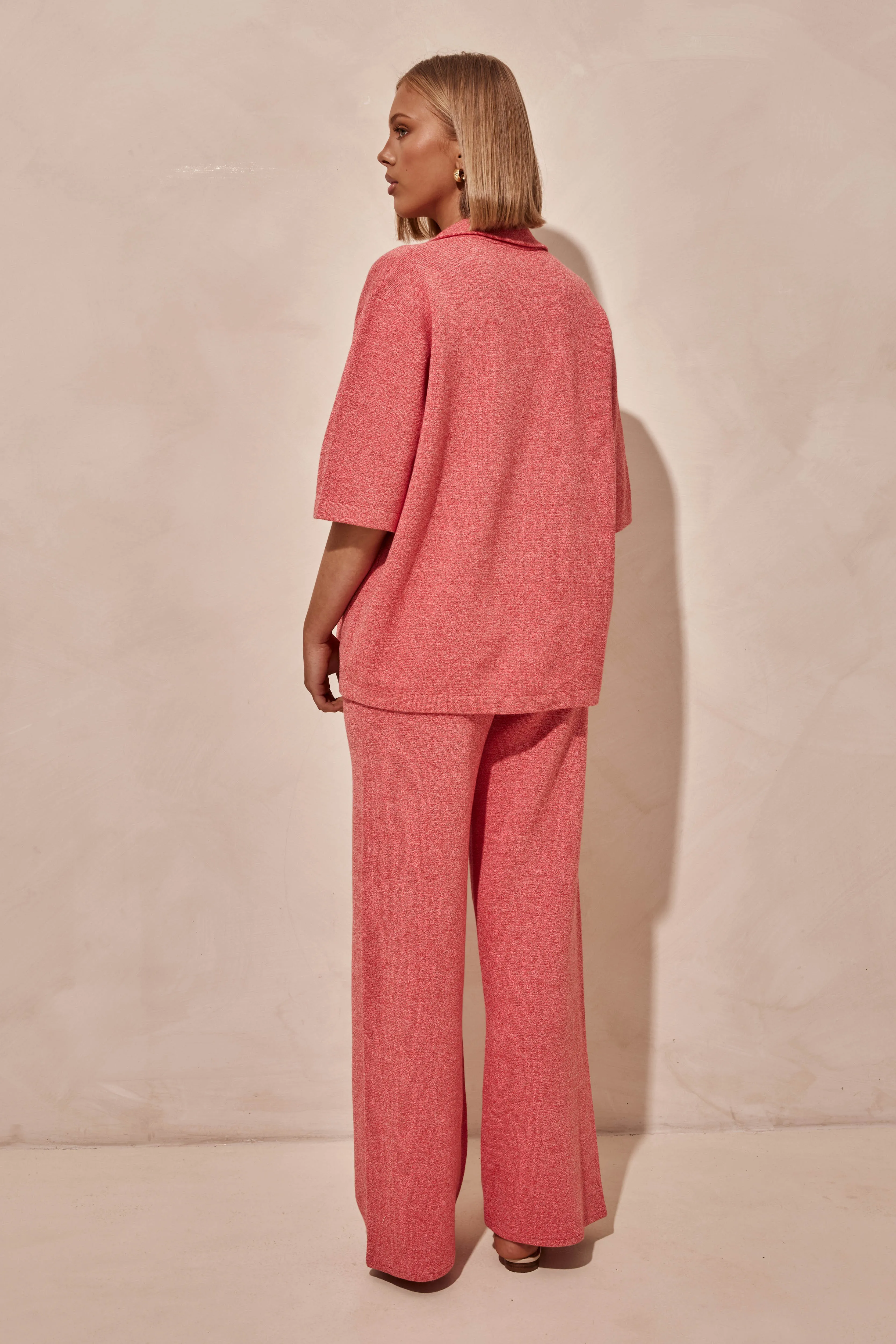 Viola Knit Pant (Pink)