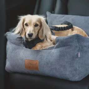 Where's Winnie Luxury Isofix Dog Car Seat | Gunmetal Grey