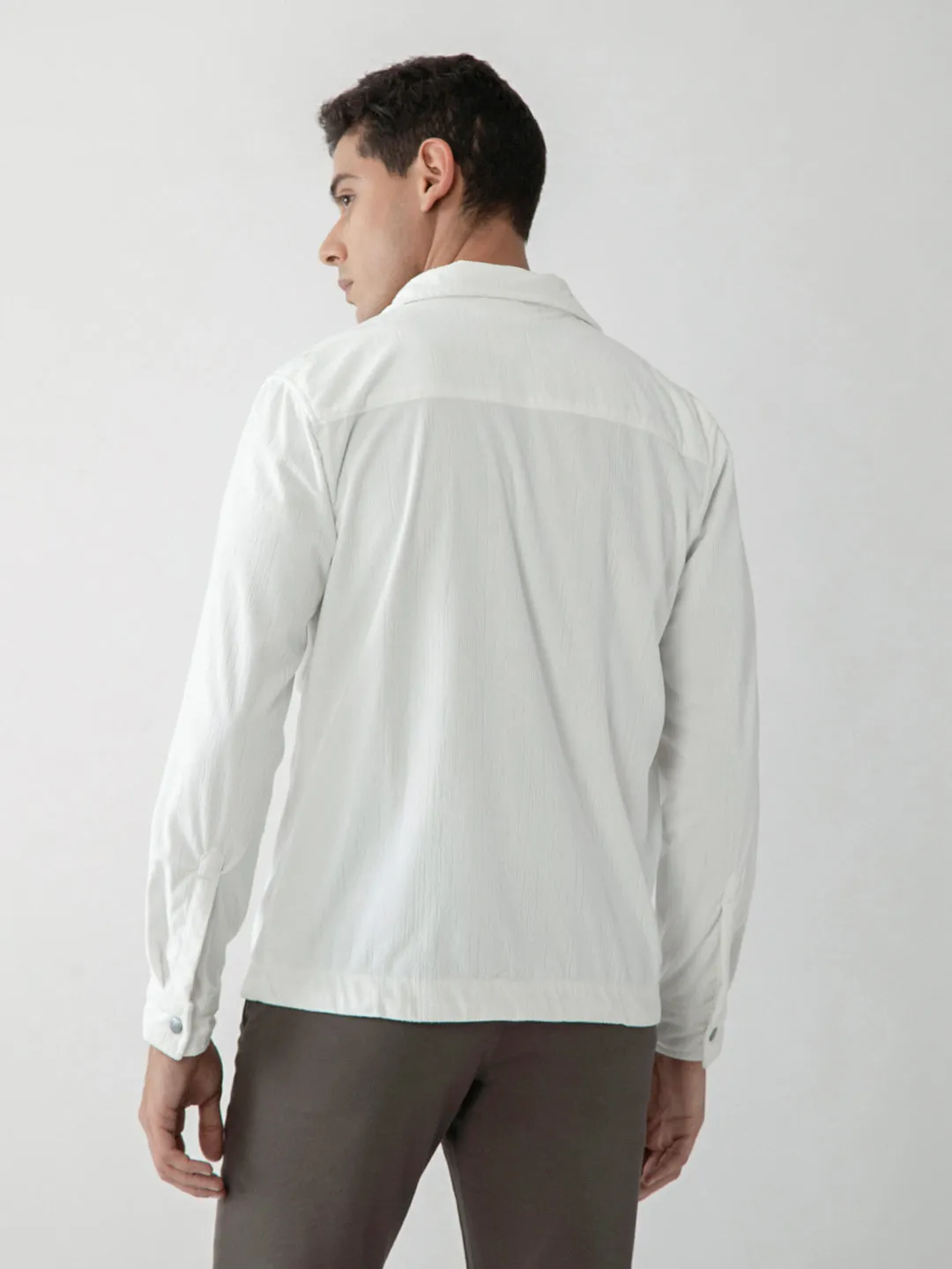 White Corduroy Jacket