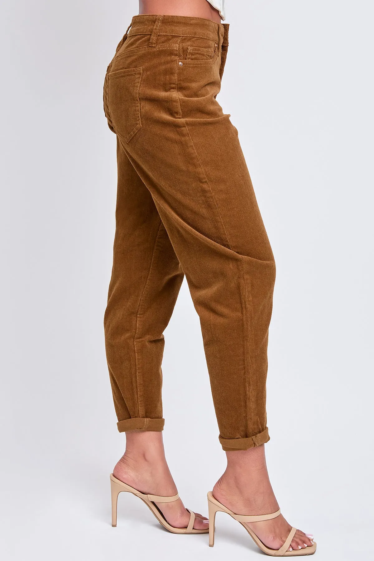 Women's Corduroy Mom Fit Pants