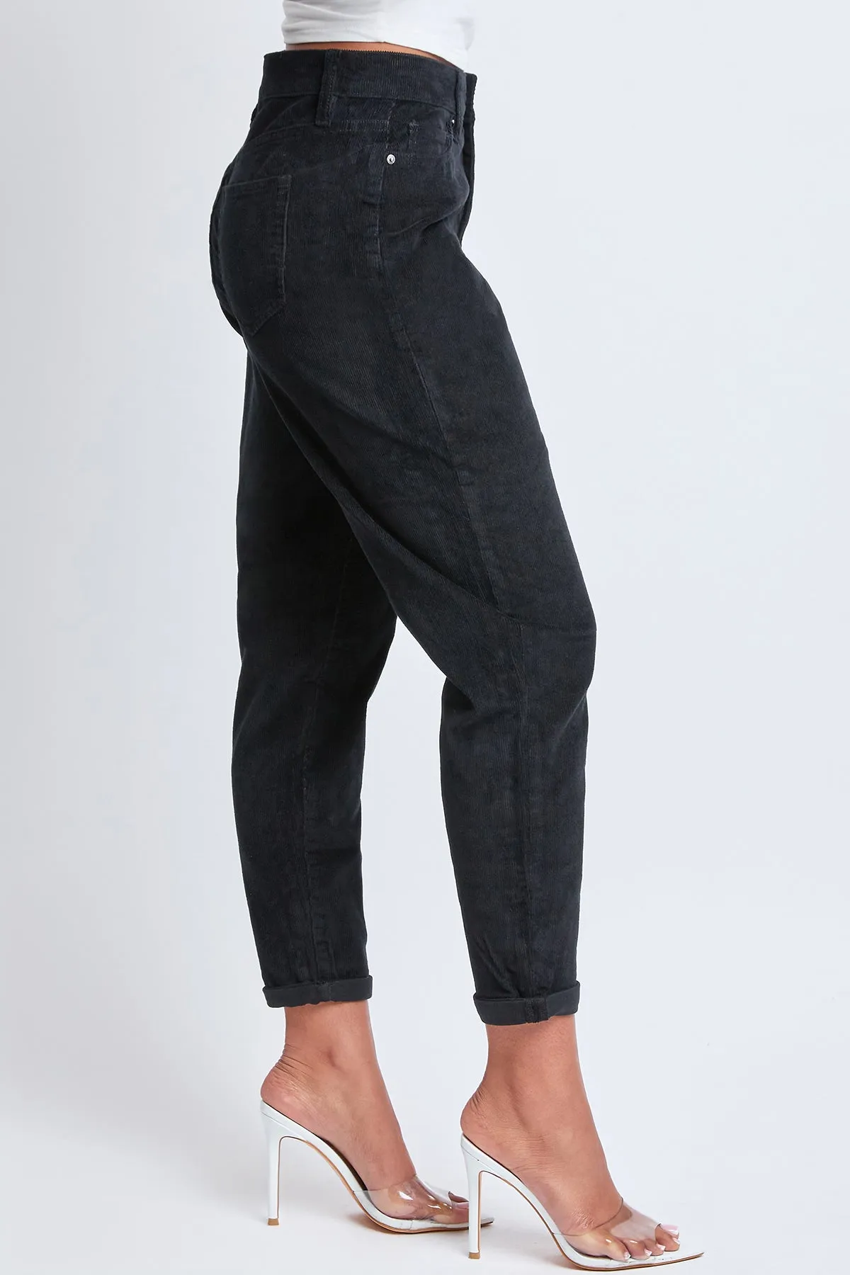 Women's Corduroy Mom Fit Pants