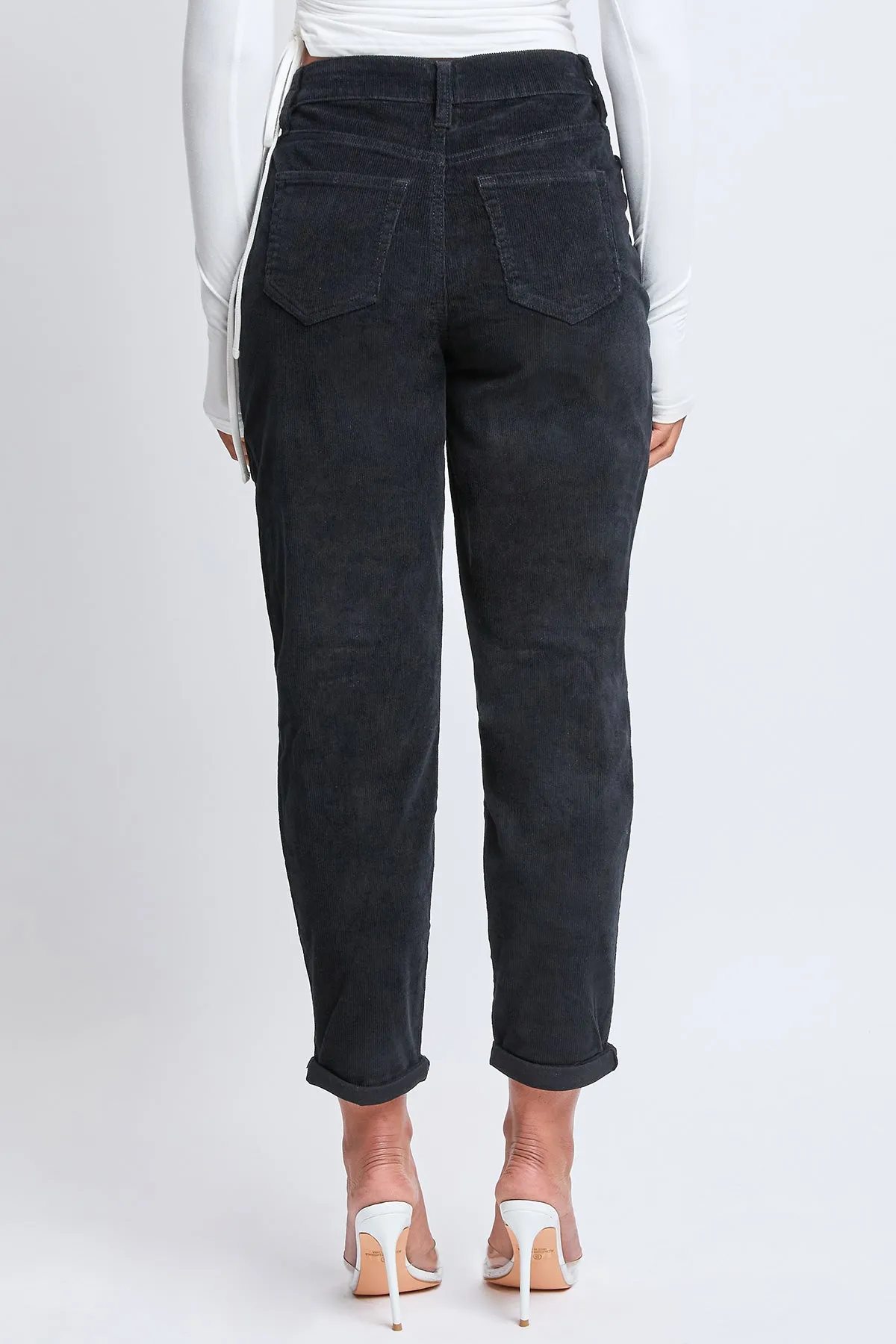 Women's Corduroy Mom Fit Pants