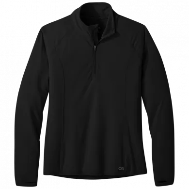 Women's Echo Quarter Zip - Black