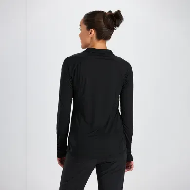 Women's Echo Quarter Zip - Black